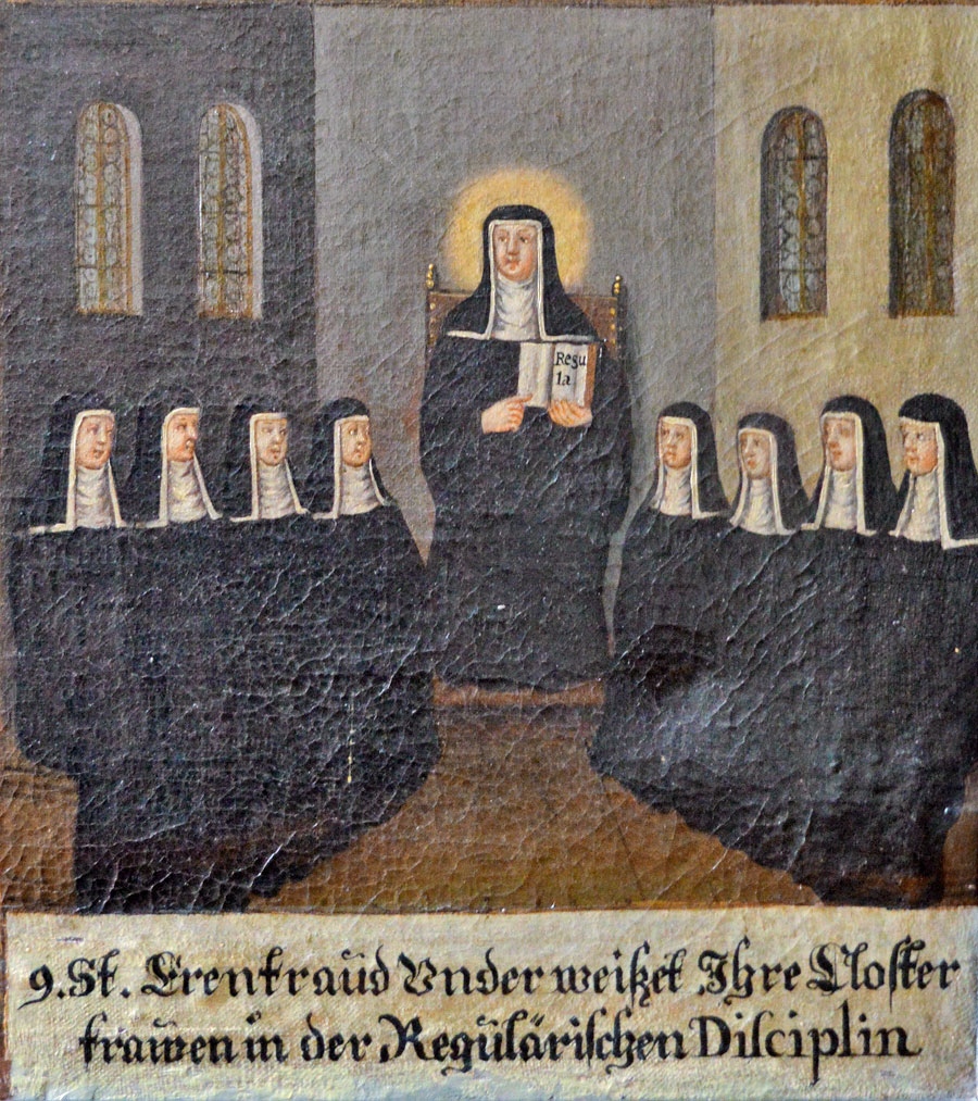 Die Hl. Erentrudis und die Benediktinerinnenabtei Nonnberg