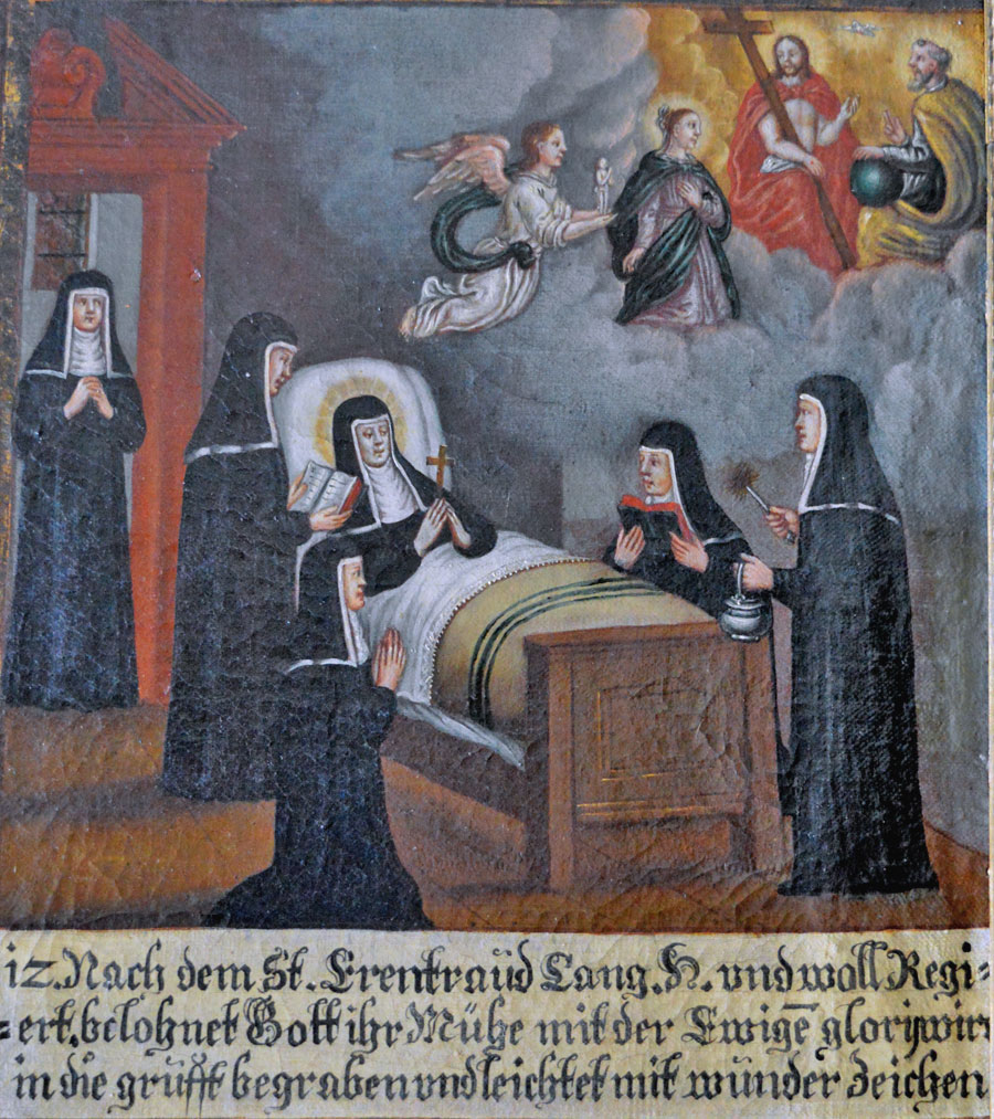 Die Hl. Erentrudis und die Benediktinerinnenabtei Nonnberg