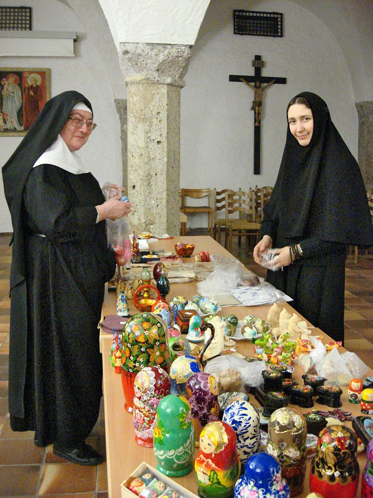 Nonne des St. Elisabeth-Klosters in Minsk